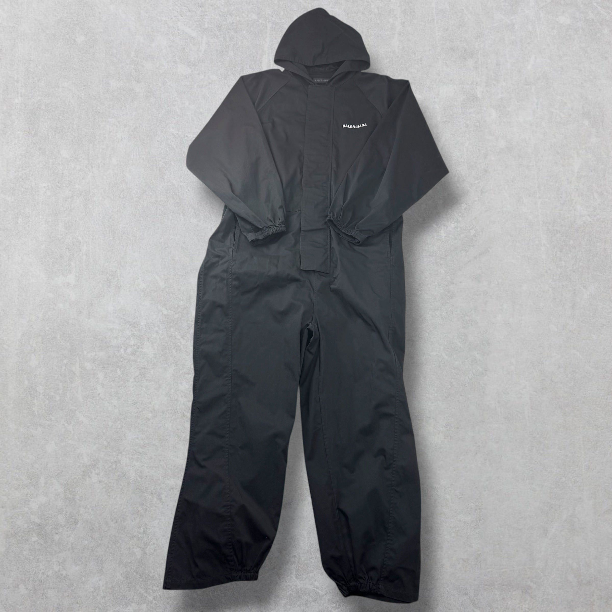 Balenciaga Balenciaga Hooded Boiler Suit 3 (XL) Size US XL / EU 56 / 4 - 1 Thumbnail