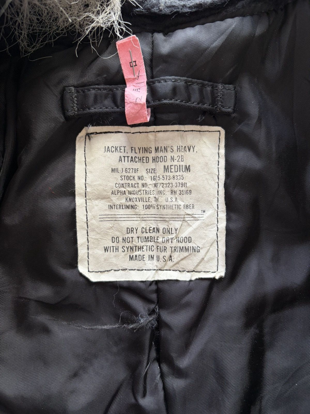 GOA vintage alpha industries jacket hood N-2B bomber Size US M / EU 48-50 / 2 - 12 Thumbnail