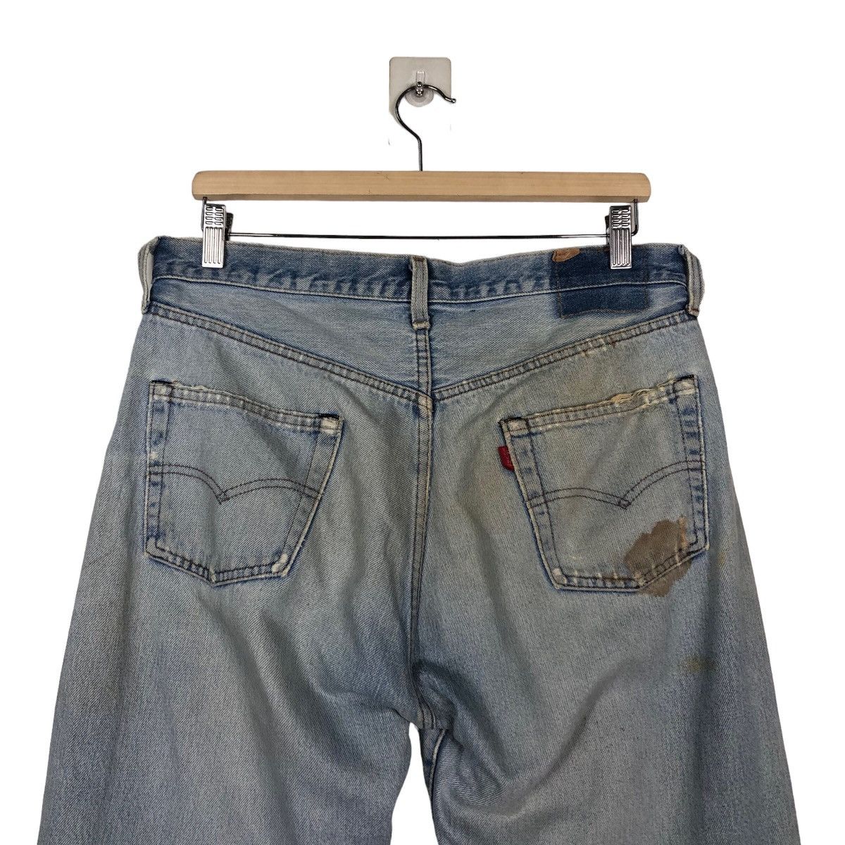 Levi's 🔥VINTAGE LEVI’S RINDEM BUTTON 524 MADE IN USA RED LINE Size US 33 - 9 Thumbnail