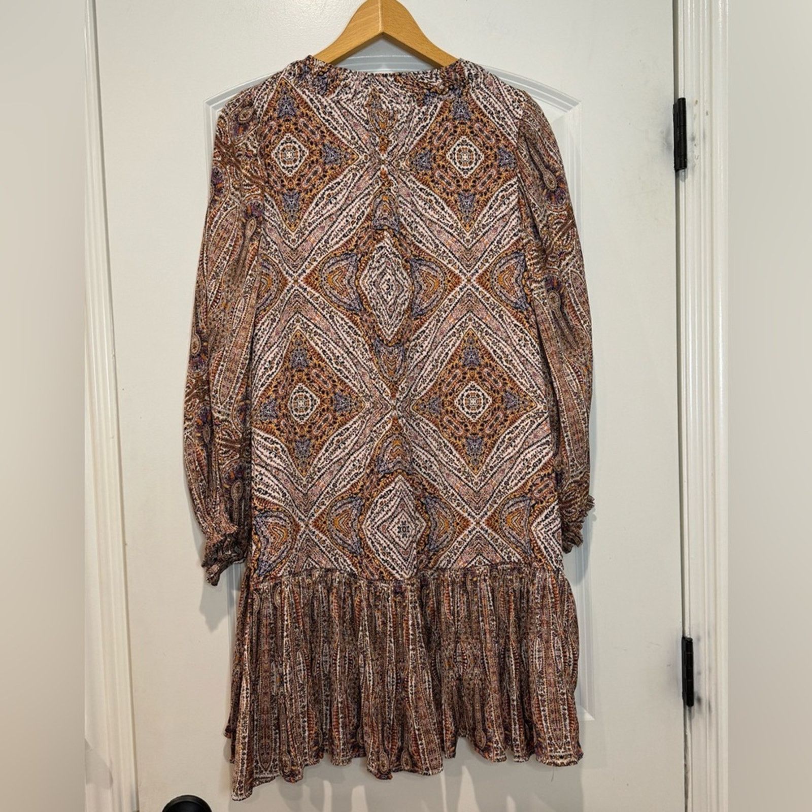 Anthropologie Anthropologie Sabia Flounce Tunic Dress Size Small Size S / US 4 / IT 40 - 13 Thumbnail