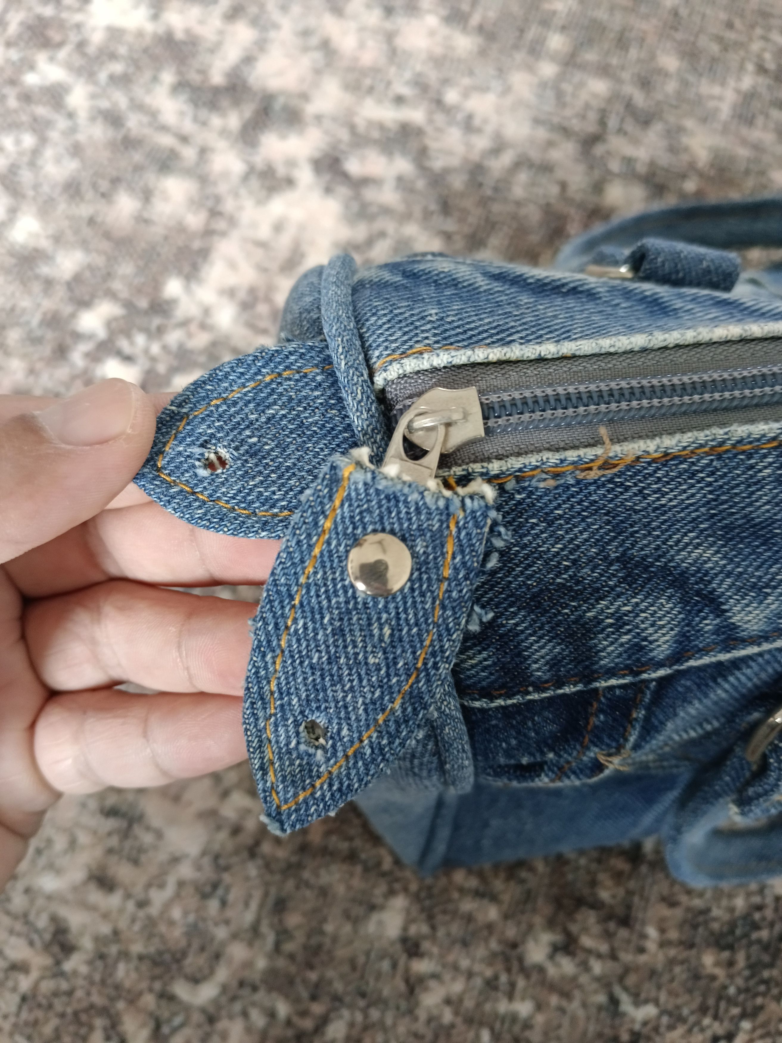 Lee VINTAGE LEE DENIM HANDMADE HANDBAG Size ONE SIZE - 9 Thumbnail
