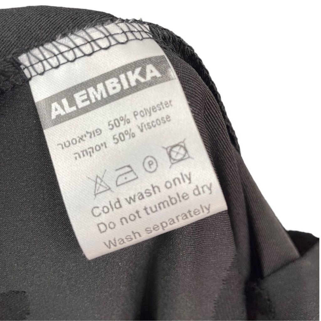 Other NEW Alembika Black Burnout Long Sleeve Maxi Dress Size 2(M) Size M / US 6-8 / IT 42-44 - 7 Thumbnail