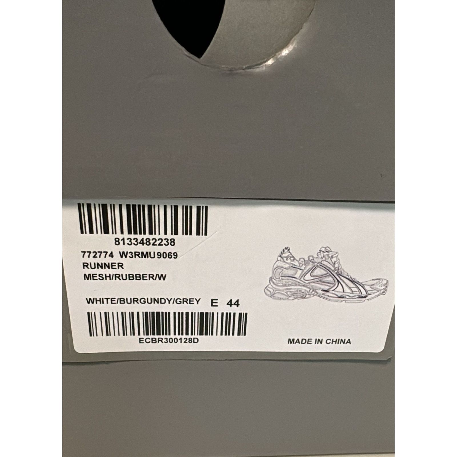 Balenciaga o1rshd1 Q:2 / Four Color Rubber Runners in Multicolor Size US 11 / EU 44 - 20 Thumbnail