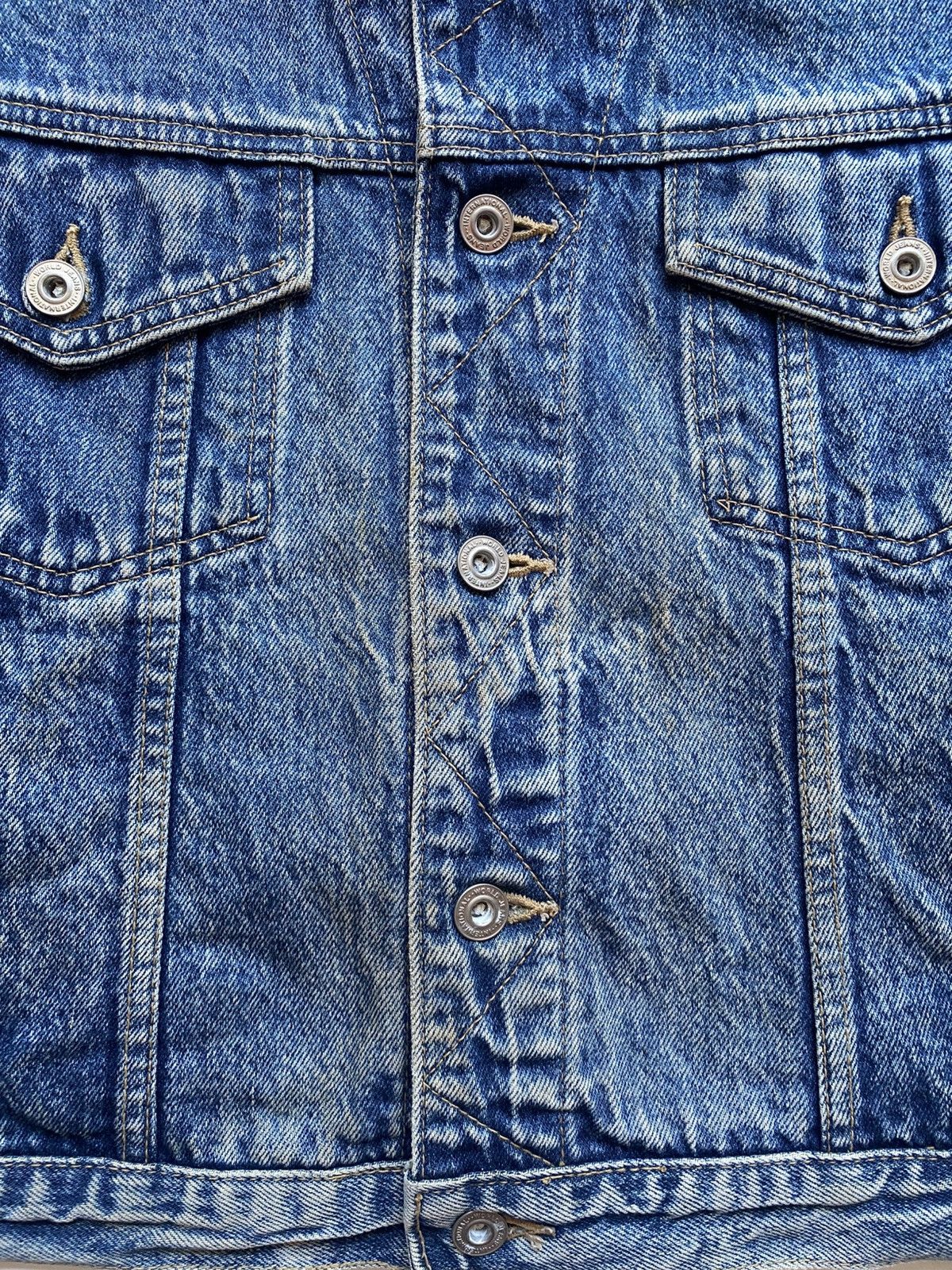 Big John × Japanese Brand × Vintage BIG JOHN DENIM JACKET Size US M / EU 48-50 / 2 - 6 Thumbnail