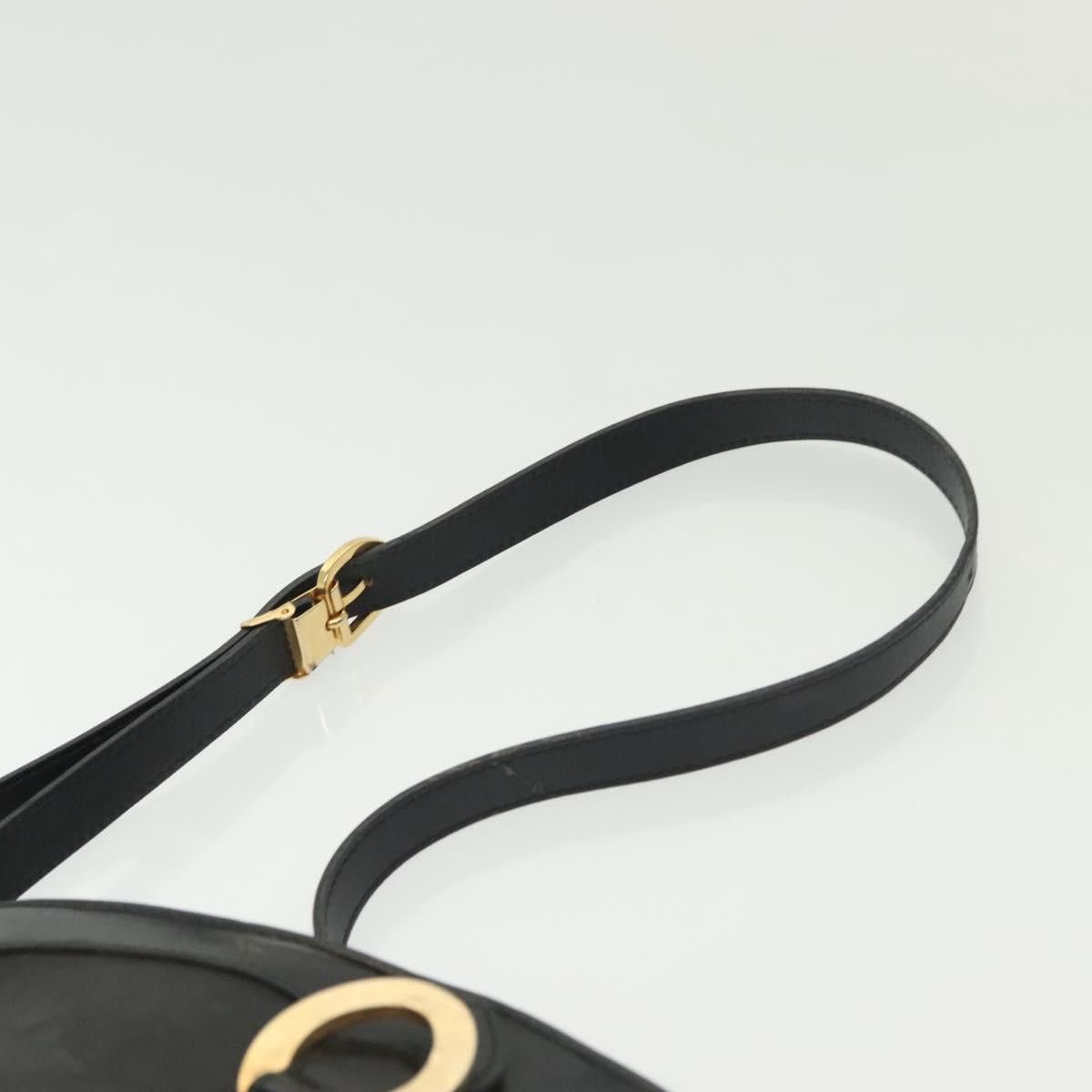 Dior DIOR Trotter Canvas Shoulder Bag Black Gold Size ONE SIZE - 8 Thumbnail