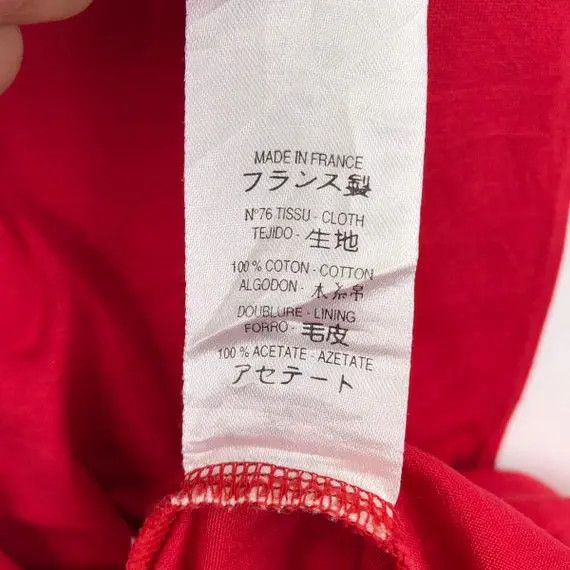 Givenchy Vtg GIVENCHY BOUTIQUE PARIS Embroidery Logo Tee Shirt Size US S / EU 44-46 / 1 - 7 Thumbnail