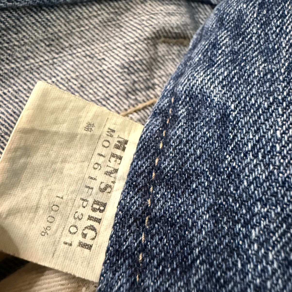 Japanese Brand Vintage 90s Japanese Studded Men Bigi Tokyo Distressed Denim Size US 35 - 17 Thumbnail