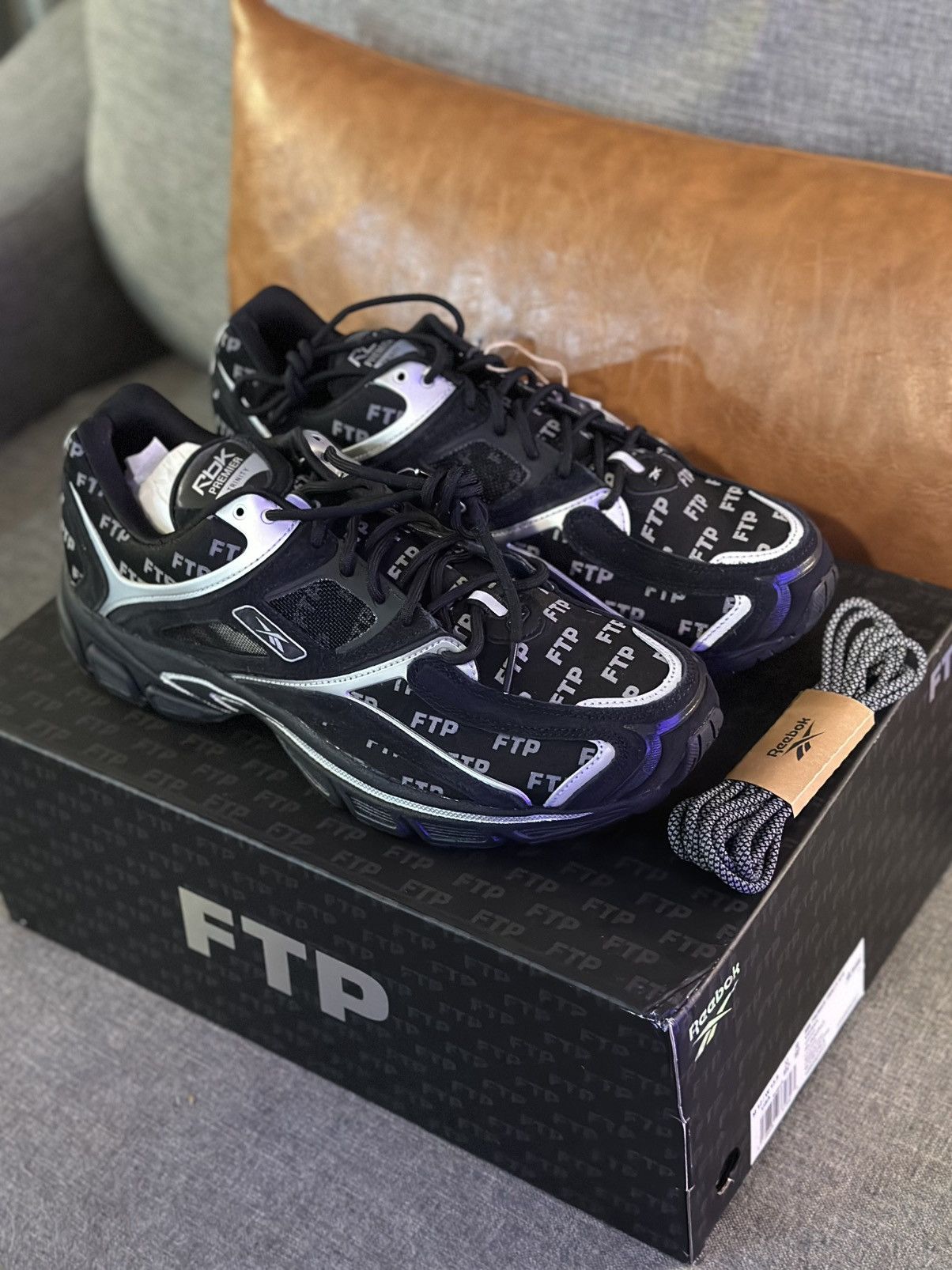 Fuck The Population FTP x REEBOK TRINITY KFS Size US 12 / EU 45 - 5 Thumbnail