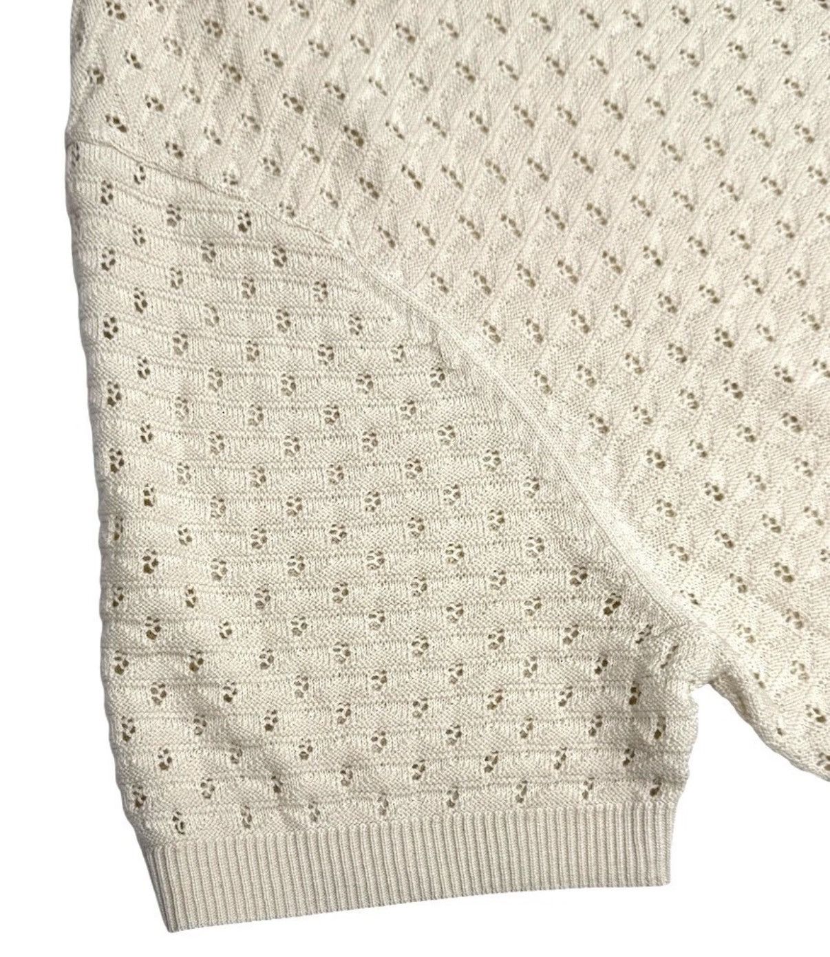Todd Snyder Todd Snyder Polo Eyelet Stitch Knit Silk/Cotton M New $288 Size US M / EU 48-50 / 2 - 4 Thumbnail
