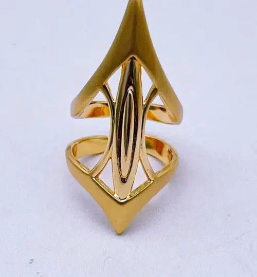 Jewelry Armor Cyberpunk Ring Size ONE SIZE - 1 Thumbnail