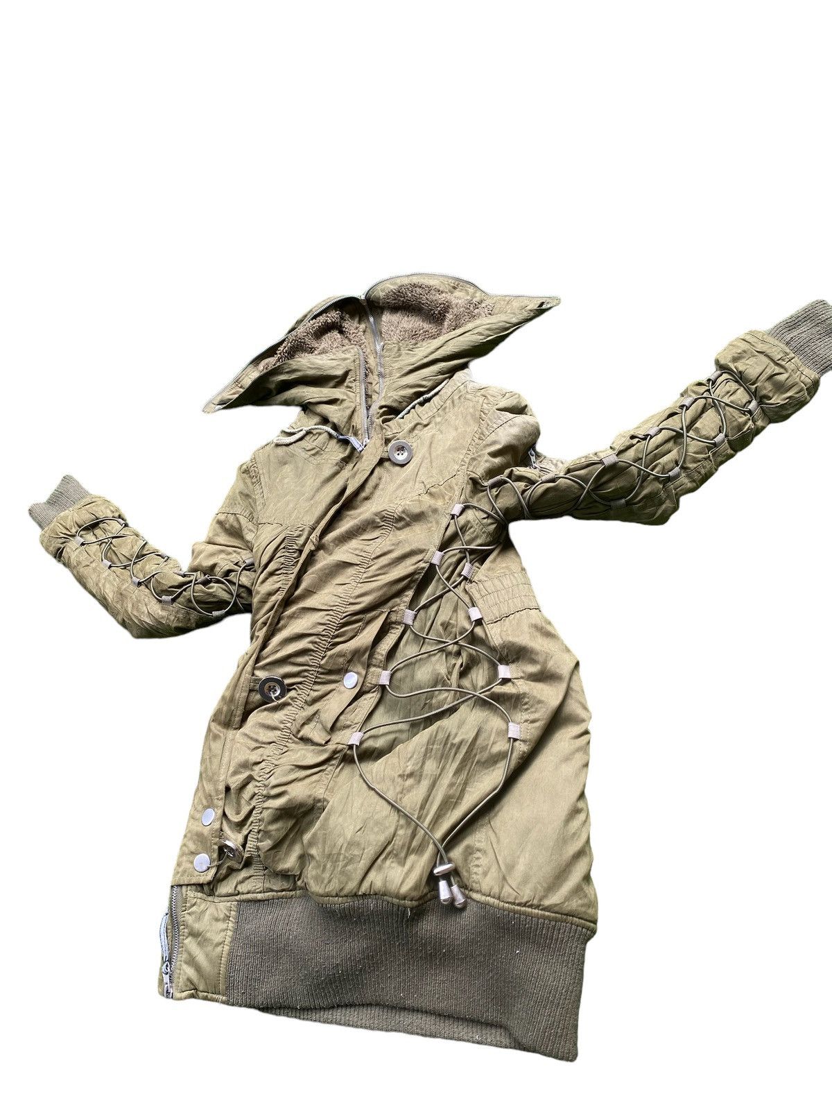 Hysteric Glamour Japanese Lip Service Punk Military tactical Hoodie jacket Size US M / EU 48-50 / 2 - 15 Thumbnail