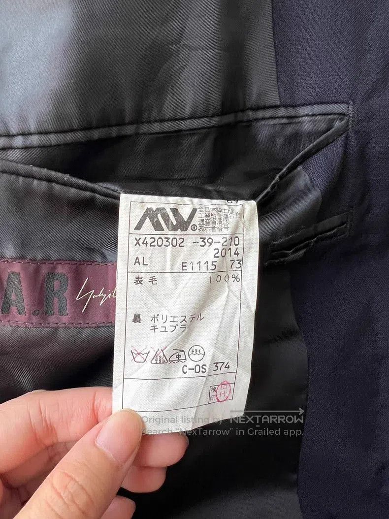 Yohji Yamamoto Yohji Yamamoto size m Black blazer Size 36R - 6 Thumbnail