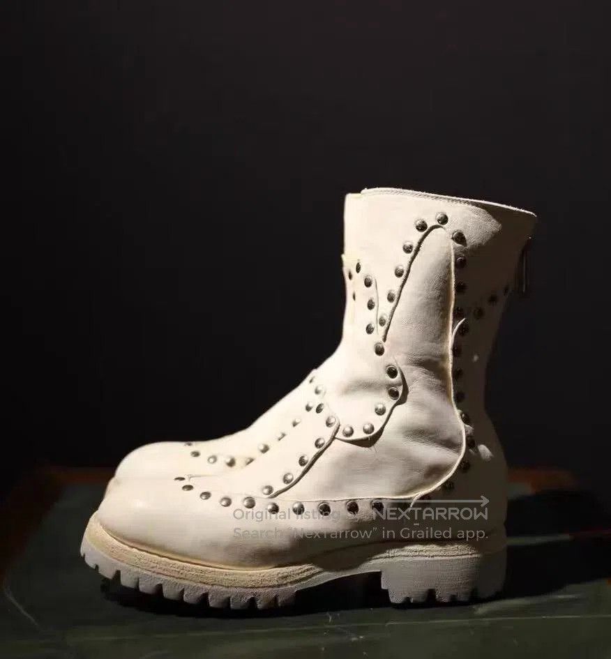 Guidi GUIDI 788V_RV Studded Ankle Boots. Size US 6 / IT 36 - 1 Thumbnail