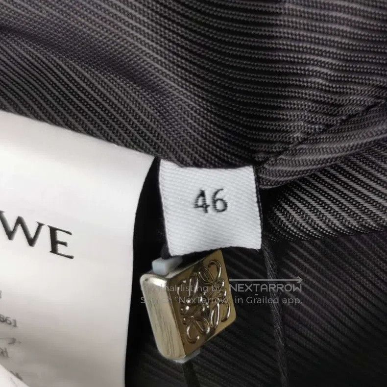 Loewe Loewe Wool single-breasted lapel cotton coat Size US S / EU 44-46 / 1 - 6 Thumbnail