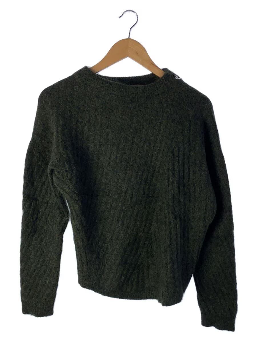 Acne Studios Aymstetrical Ribbed Pattern Wool Knit Sweater Size US XXS / EU 40 - 1 Thumbnail