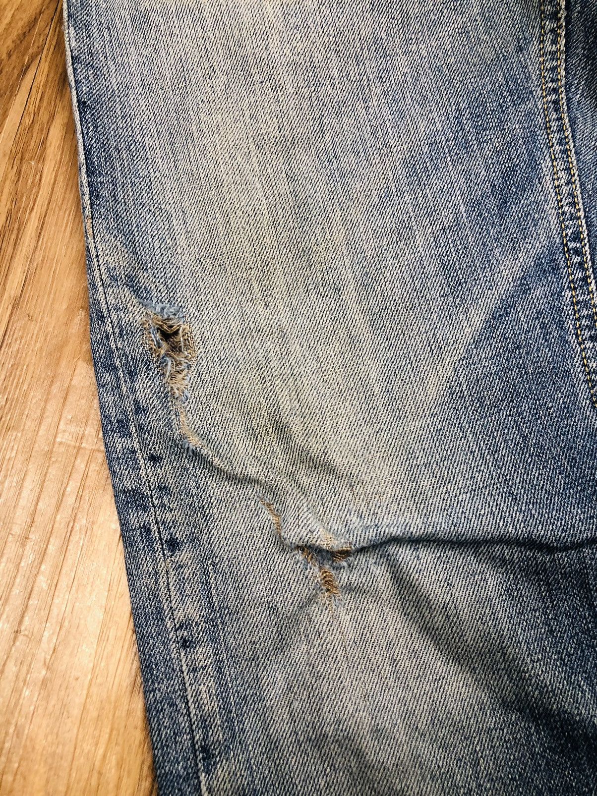 55DSL 55DSL Pearn Slim Fit Ripped Denim Jeans (38) Size US 28 / EU 44 - 5 Thumbnail