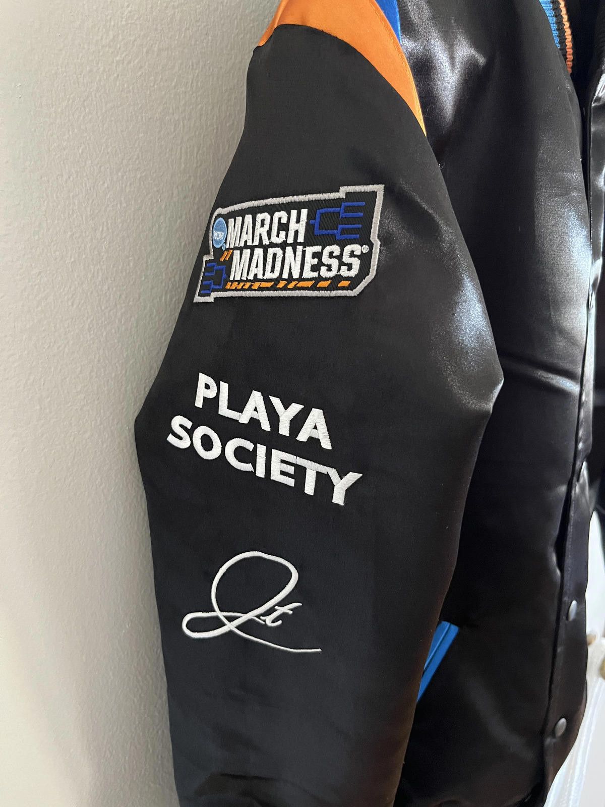 The Unbranded Brand Playa Society Varsity Jacket NCAA March Madness Size US S / EU 44-46 / 1 - 5 Thumbnail