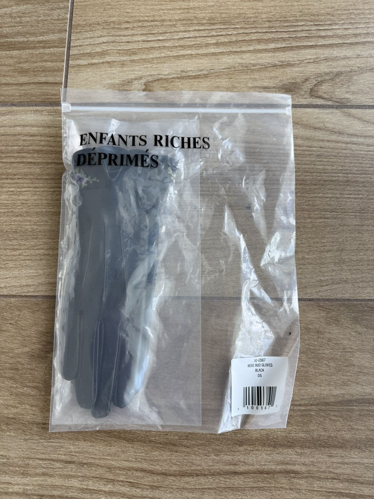 Enfants Riches Deprimes Enfants Riches Déprimés Rose Bud Gloves Black Size ONE SIZE - 6 Thumbnail