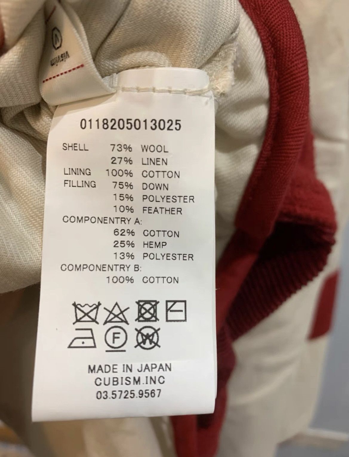 Visvim Visvimvisvim wawona down jkt(W/LI NEP TWEED)-2504 Size US XL / EU 56 / 4 - 6 Thumbnail