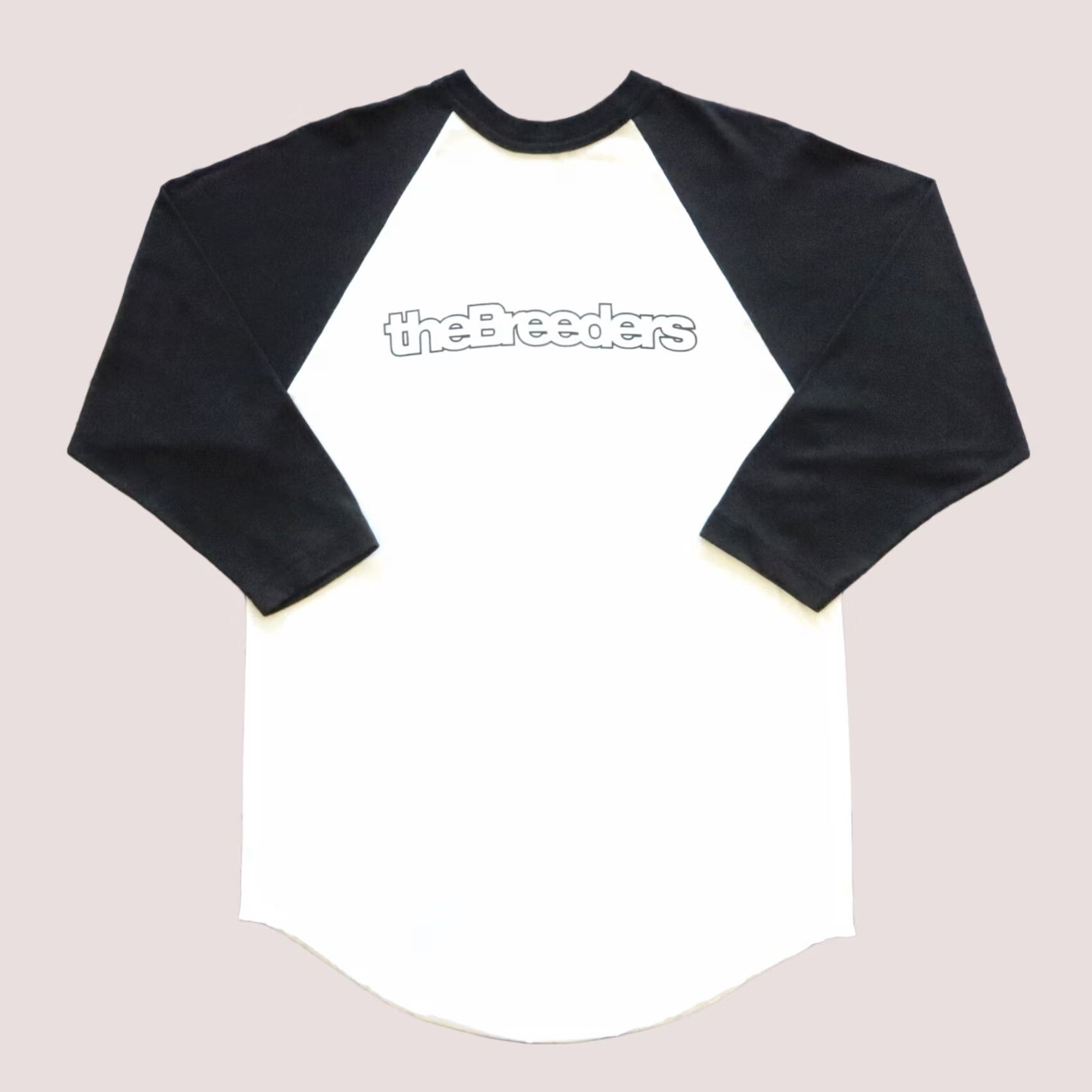 Vintage VINTAGE The Breeders Band Raglan Tshirt Men's M White Tshirt Band 90s Merch Size US M / EU 48-50 / 2 - 1 Thumbnail