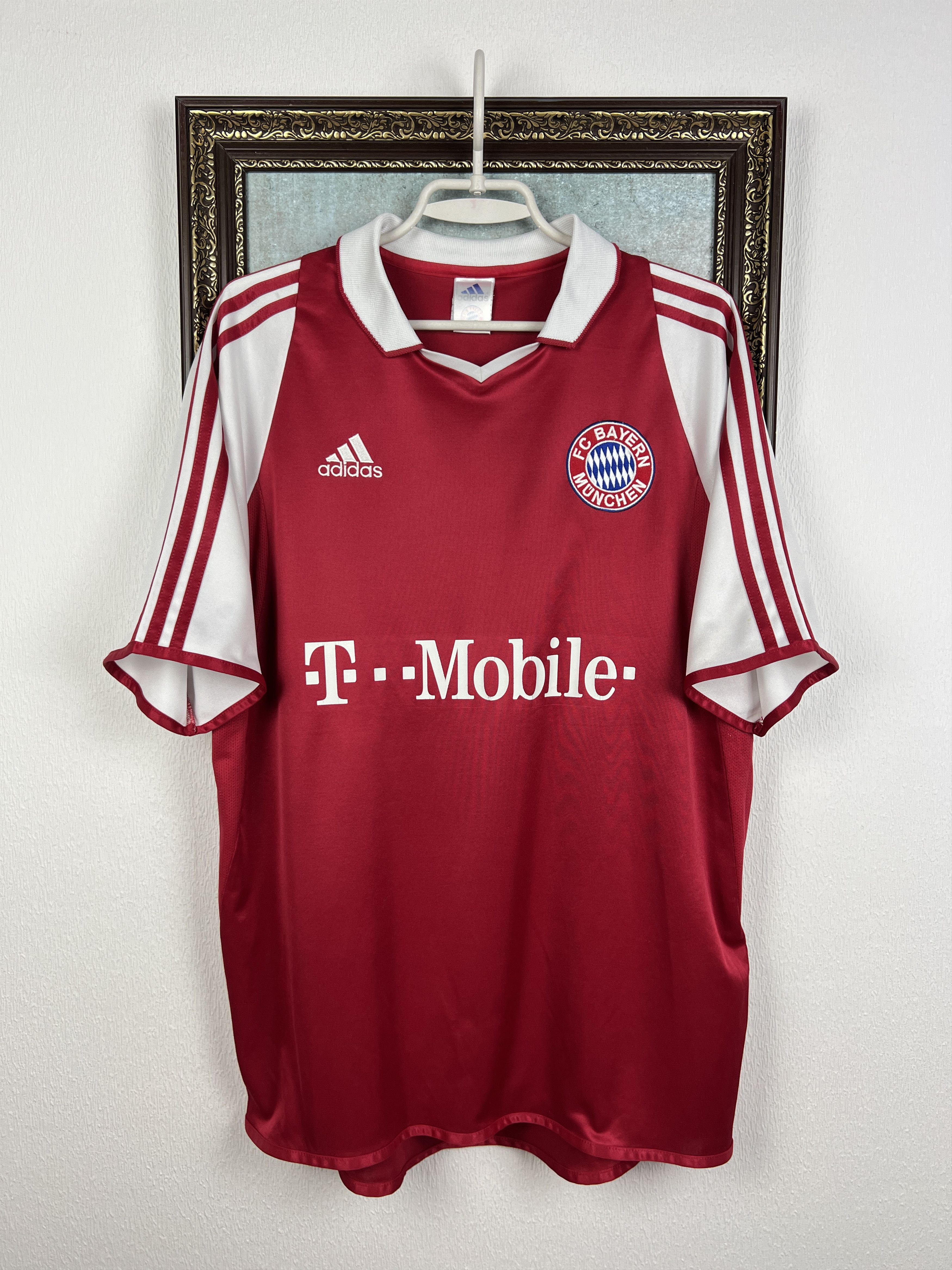 Adidas Bayern Munich Home football shirt 2003 Soccer Jersey Trikot Size US M / EU 48-50 / 2 - 1 Thumbnail