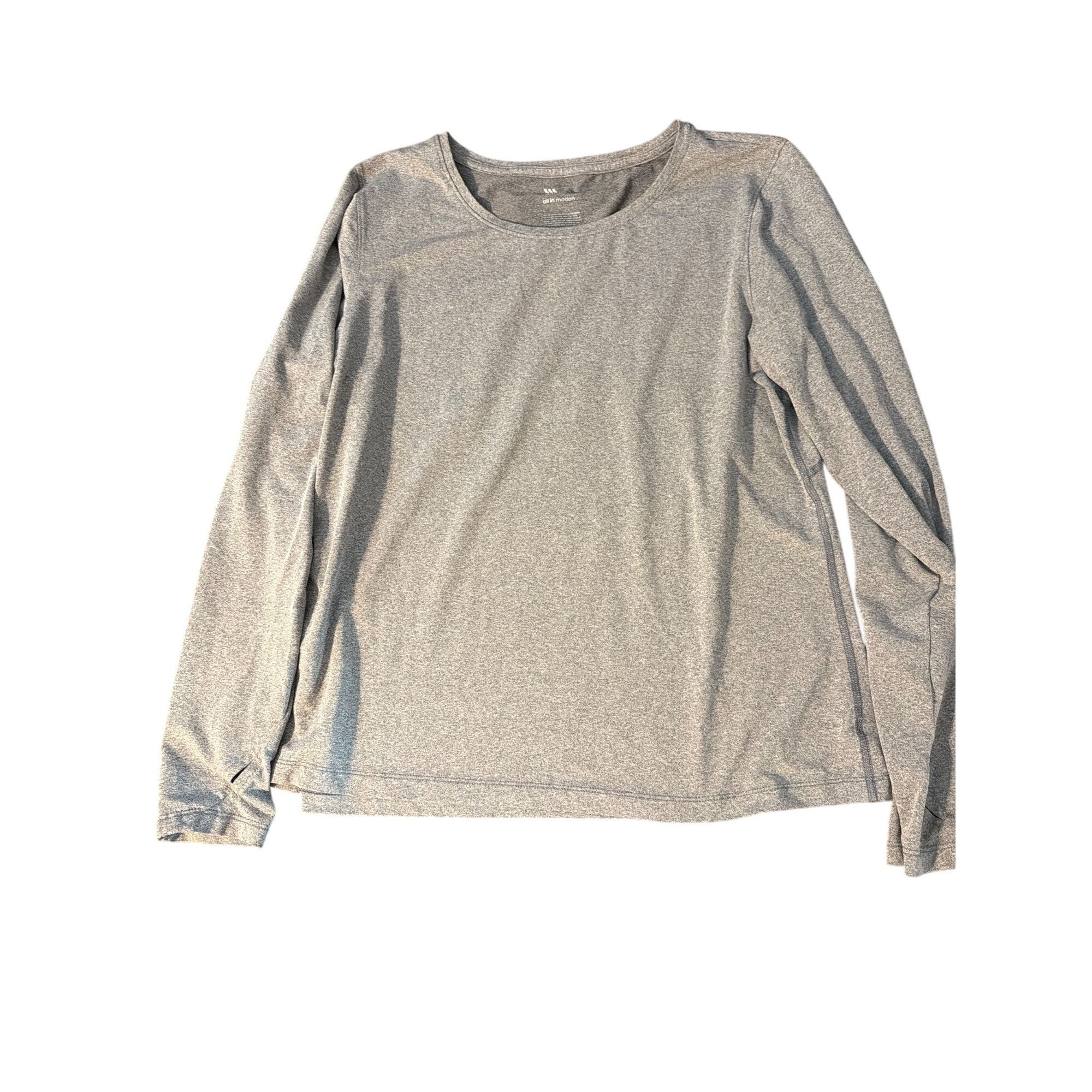 Other All In Motion Gray Long Sleeve Lightweight Activewear Shirt Size L / US 10 / IT 46 - 1 Thumbnail