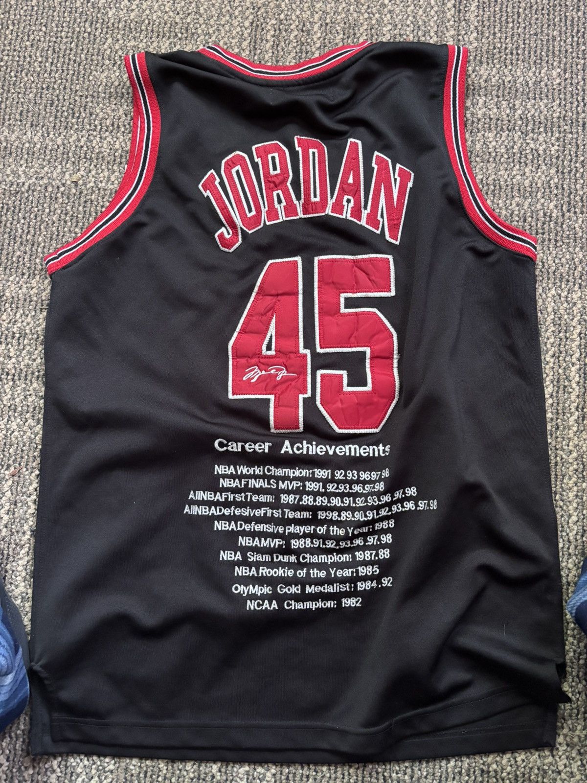 Mitchell & Ness × Vintage Michael Jordan hardwood classic career achievements jersey Size US M / EU 48-50 / 2 - 2 Thumbnail