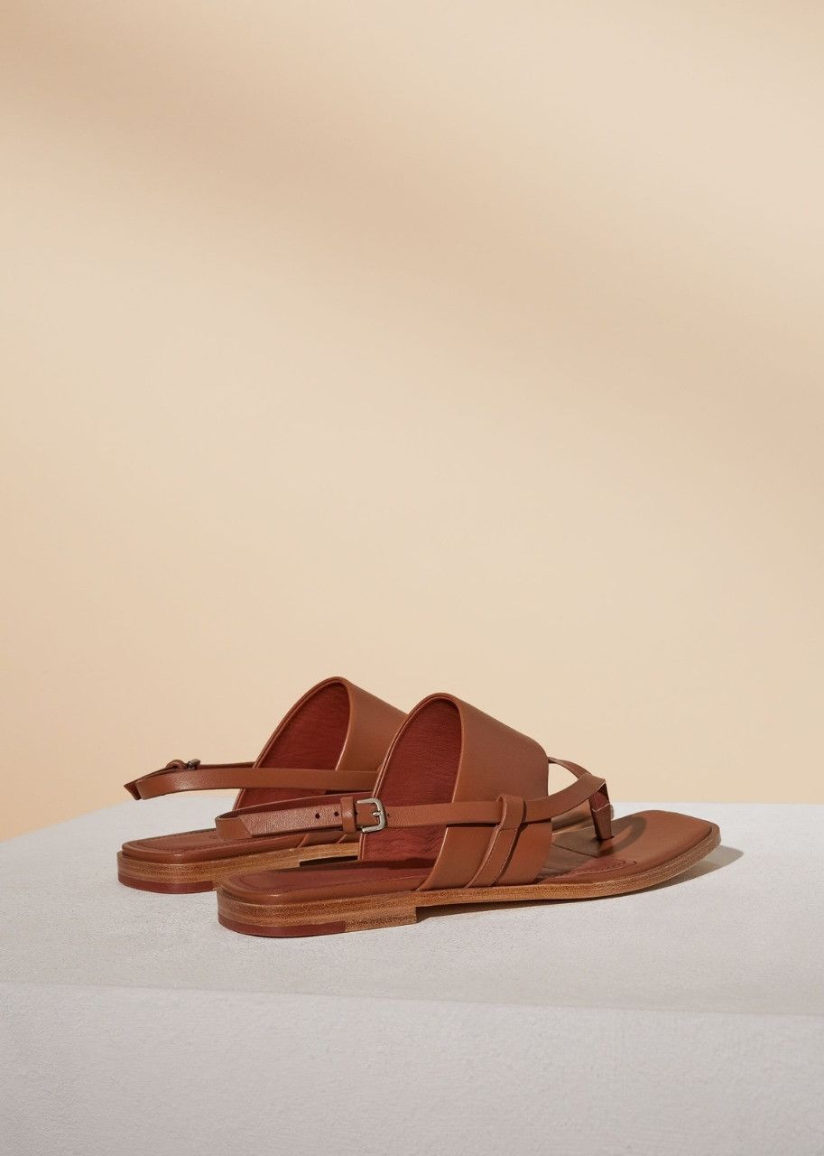 o1srvl11e0424 Sandals in Dark Red