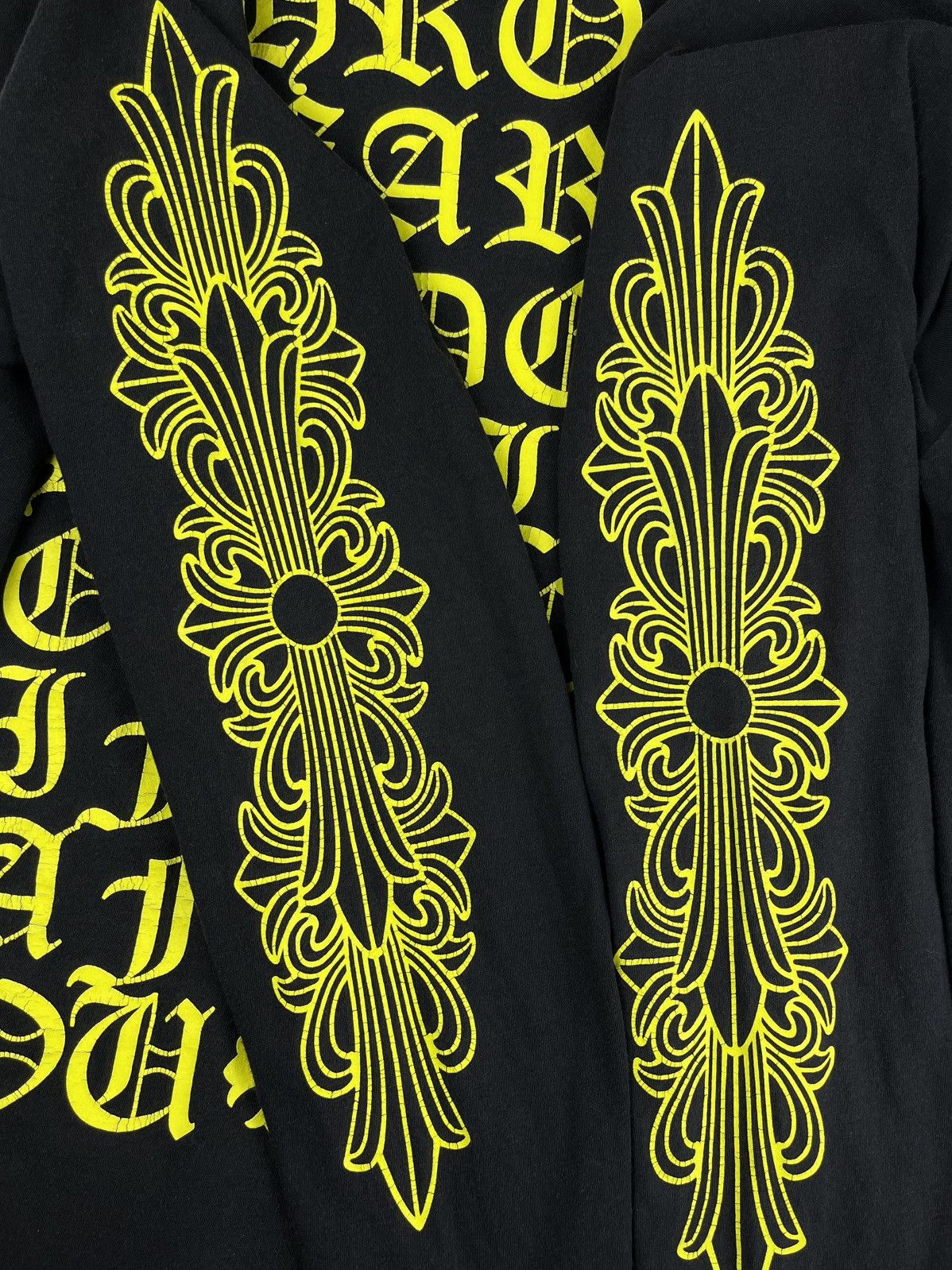 Chrome Hearts Chrome Hearts Cross Floral Sleeve Chart Longsleeve Tshirt Size US L / EU 52-54 / 3 - 5 Thumbnail