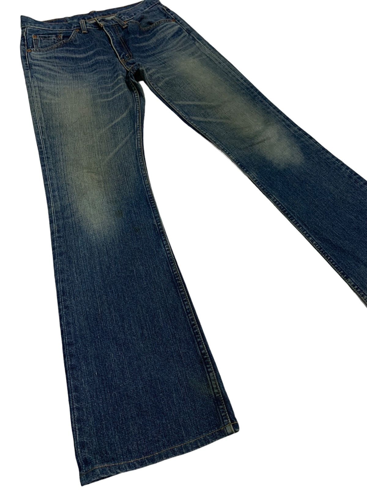 Levi's 🔥Vintage Levis 517 Distressed Flare Jeans Size US 30 / EU 46 - 4 Thumbnail