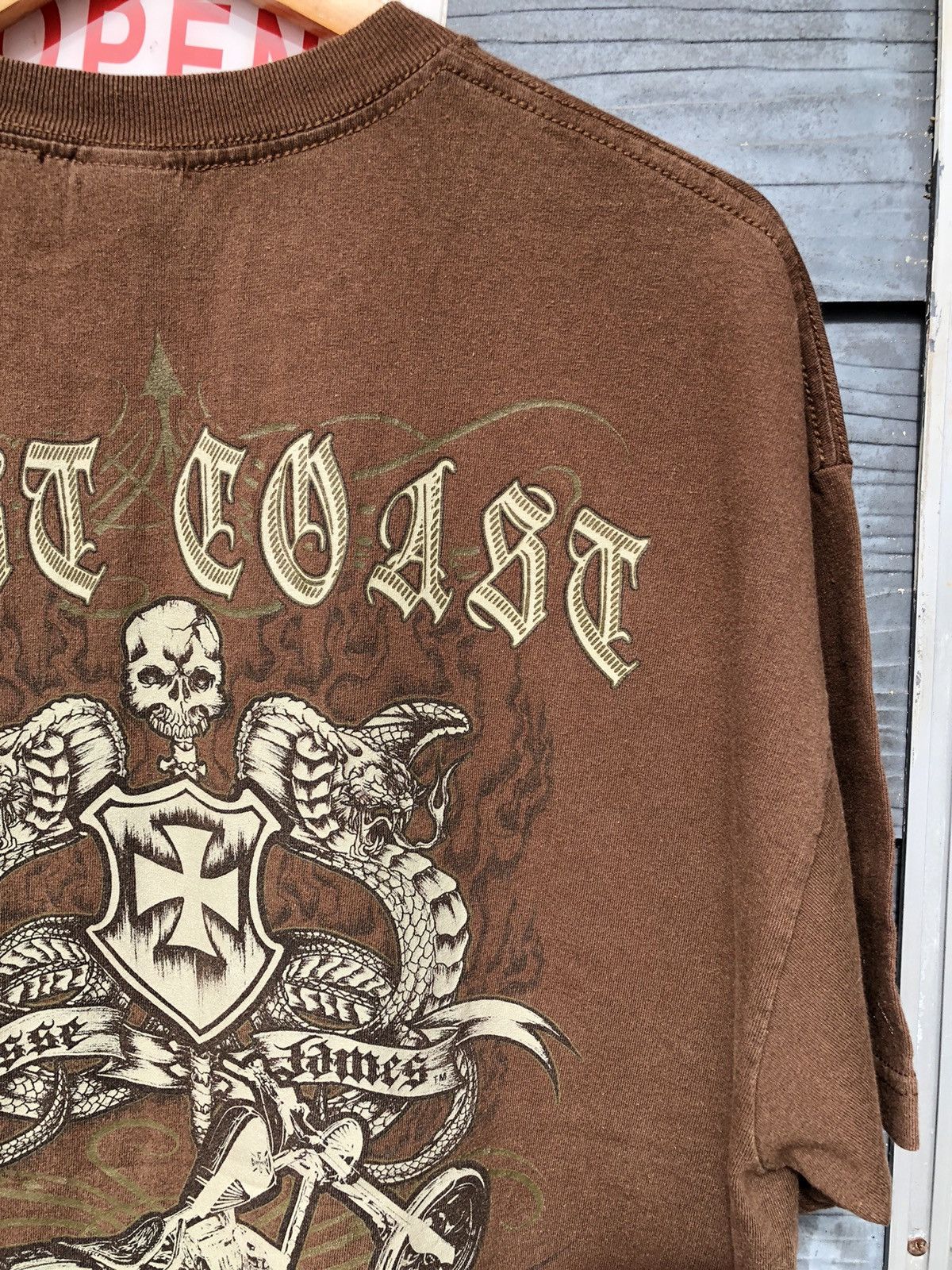 West Coast Choppers 💥Vintage Y2K💥West Coast Choppers Tshirts Size US XL / EU 56 / 4 - 2 Thumbnail