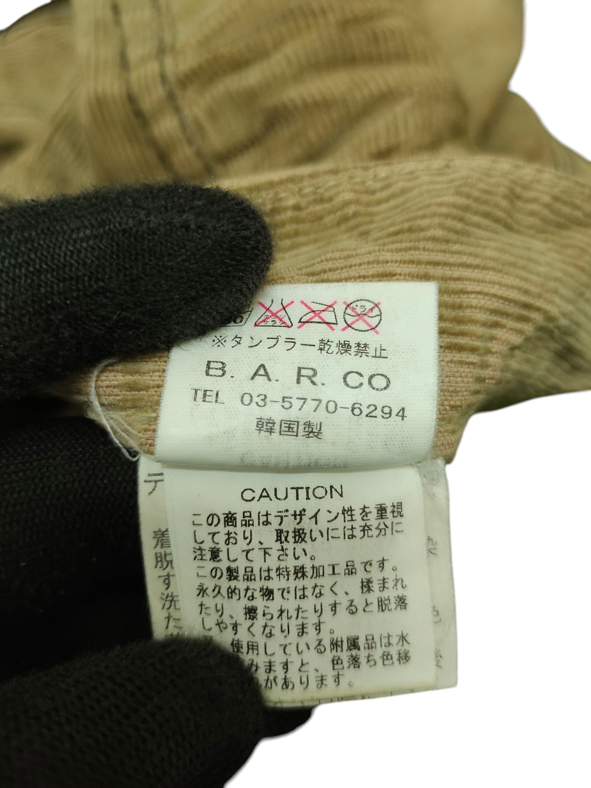 Tornado Mart Japanese Brand Xfrm Studded Corduroy Flare Denim Pants Size US 29 - 13 Thumbnail
