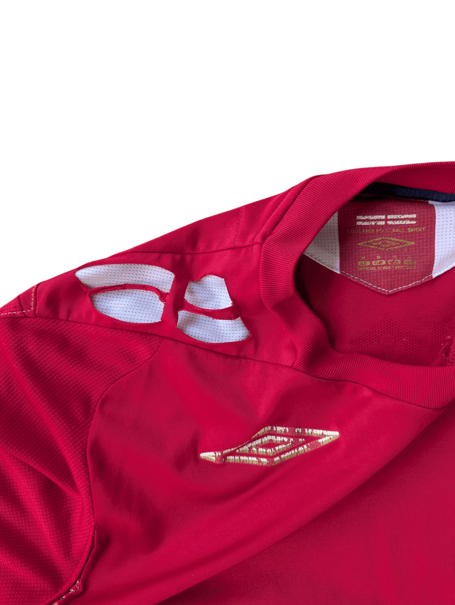 Other UMBRO ENGLAND 2006/2007 FOOTBALL SHIRT JERSEY Size US M / EU 48-50 / 2 - 6 Thumbnail