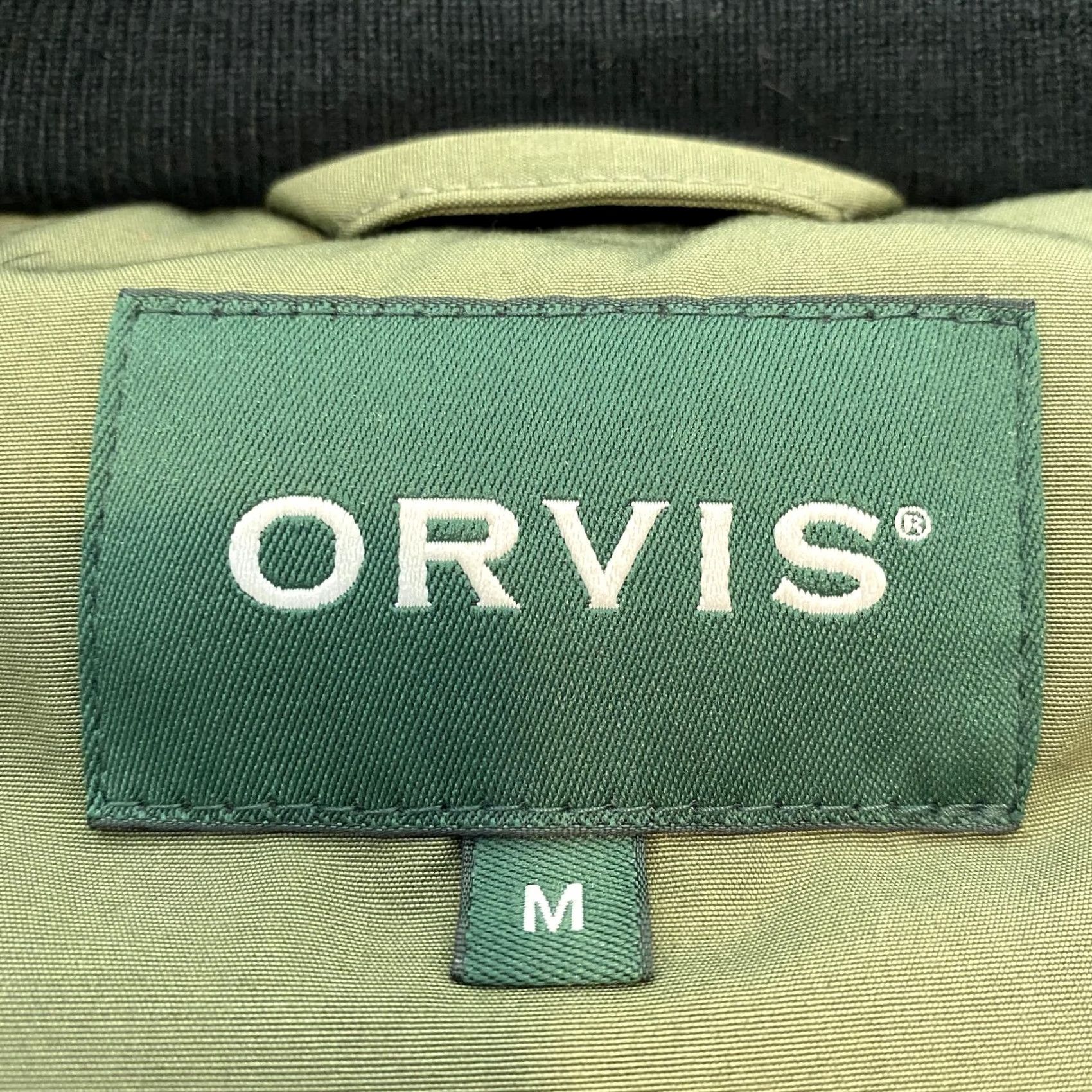 Orvis Orvis Coat Mens Medium Green Down Parka Hooded Snap Front Insulated Winter Warm Size US M / EU 48-50 / 2 - 5 Thumbnail