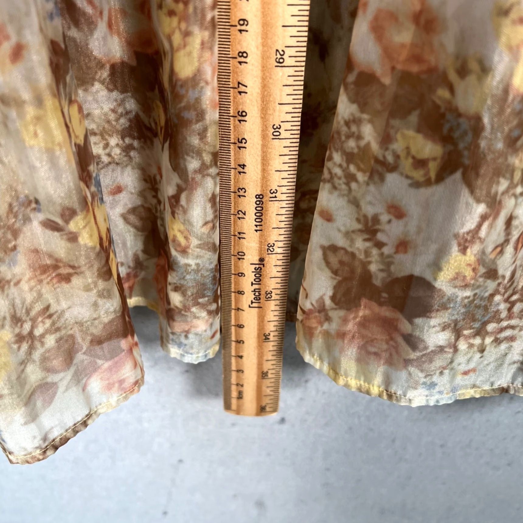 Vintage Danielle Bernstein Womens Size XL Floral Puff Sleeve Mini Dress NEW Size XL / US 12-14 / IT 48-50 - 6 Thumbnail