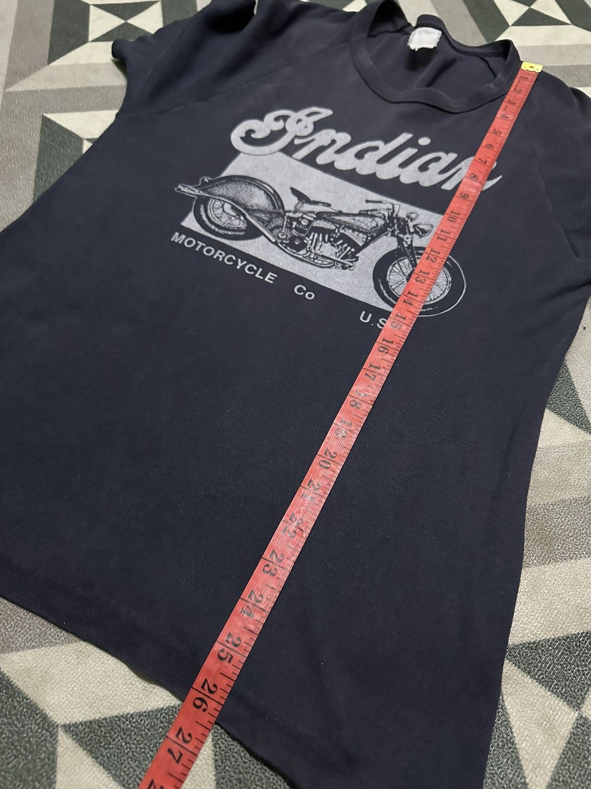 Indian Motorcycle Vintage 80s Indian motorcycle tshirt Size US S / EU 44-46 / 1 - 7 Thumbnail