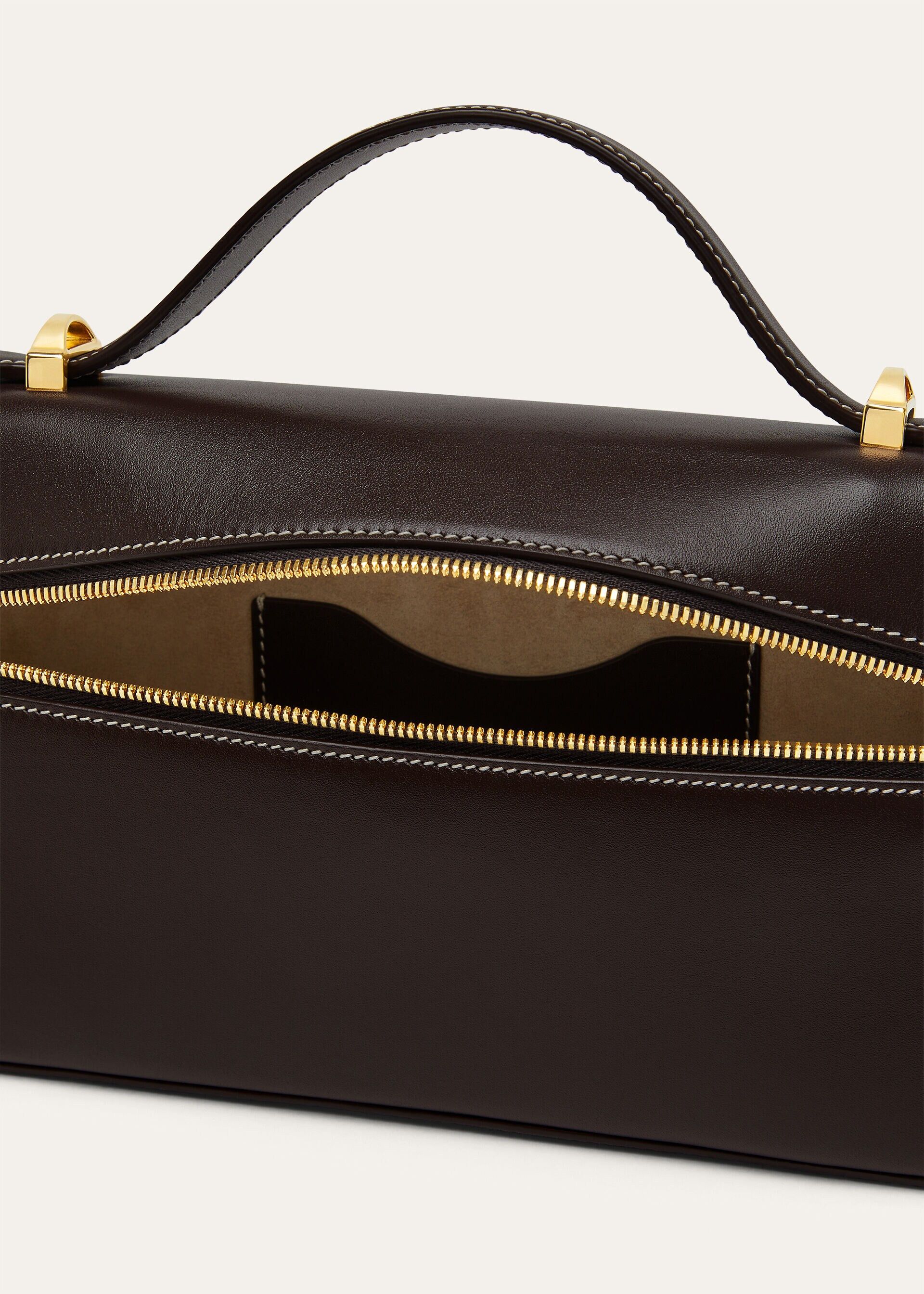 Loro Piana os11x0426 FAQ2126 Size: OS / L23 Crossbody Bag Chocolate Size ONE SIZE - 5 Thumbnail