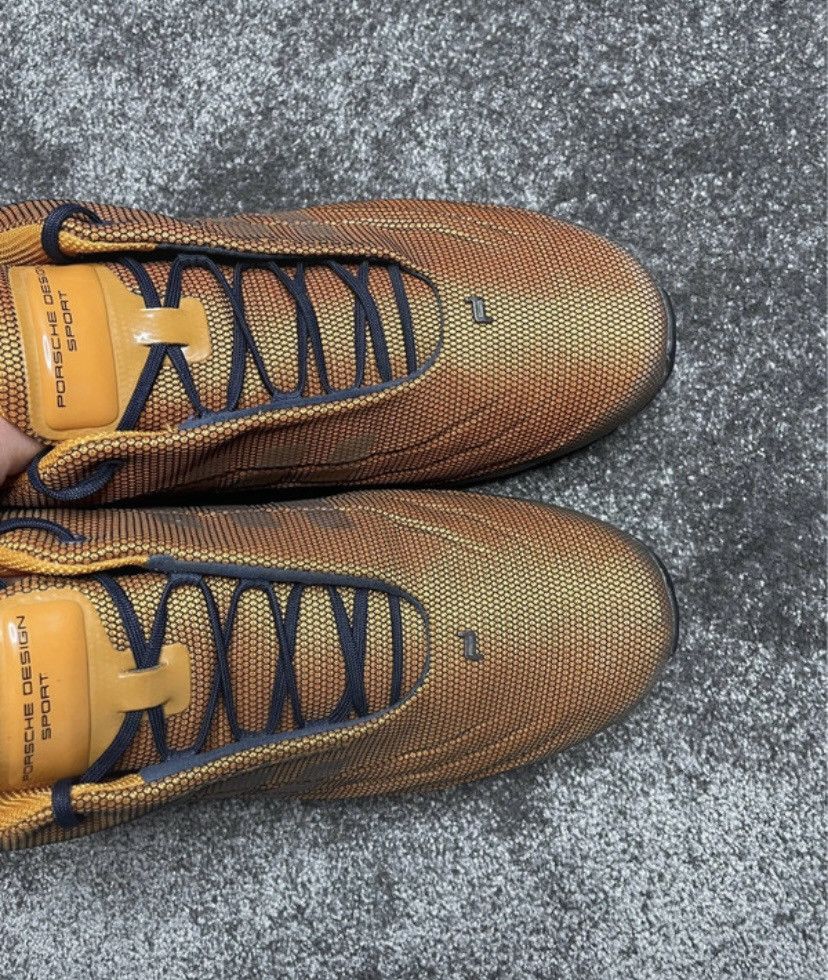 Adidas × Porsche Design Adidas Porsche Design Bounce S4 Orange Black Sneakers EU42,5 Size US 9 / EU 42 - 5 Thumbnail