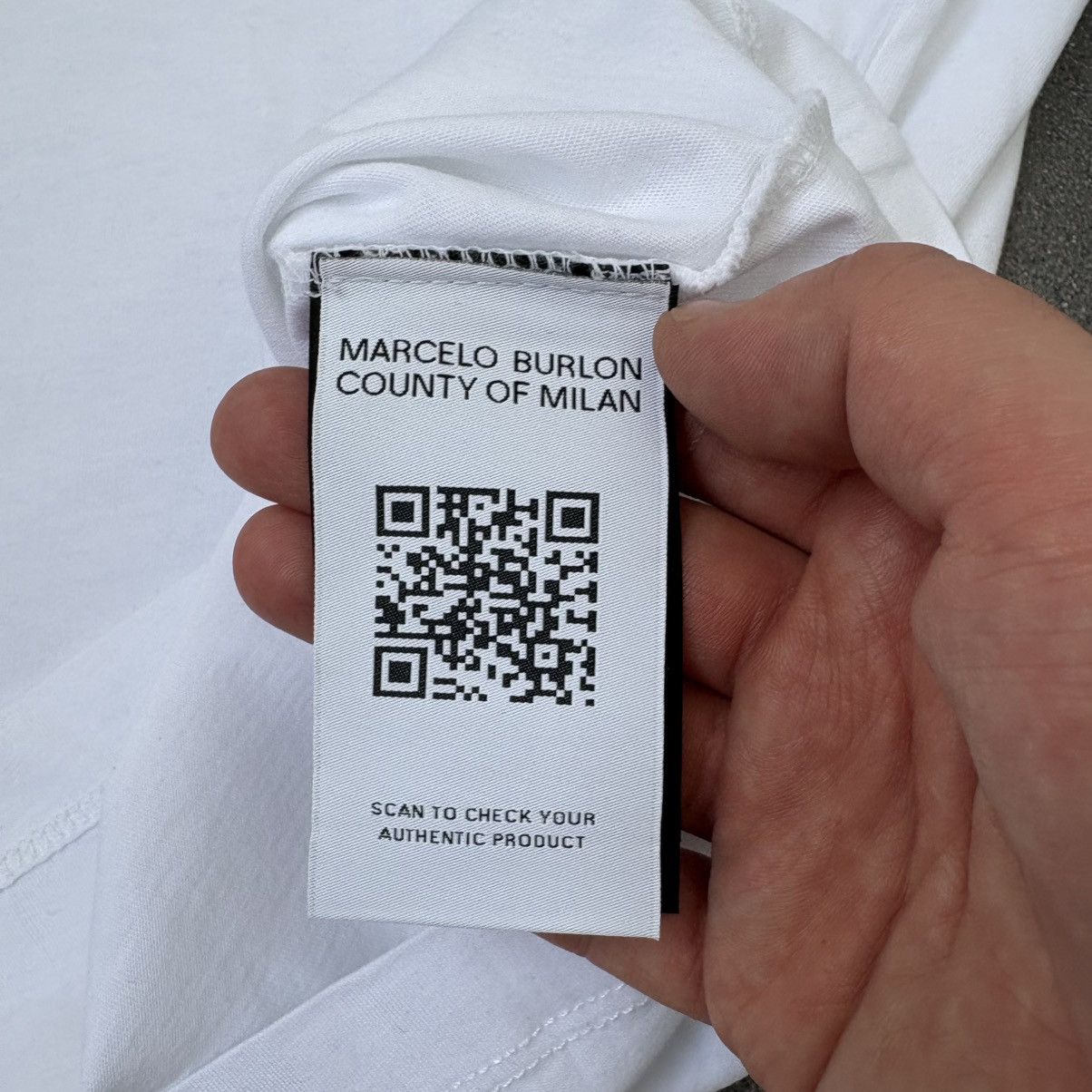 Marcelo Burlon Marcelo Burlon County of Milan Icon Wings basic t-shirt Size US XL / EU 56 / 4 - 8 Thumbnail