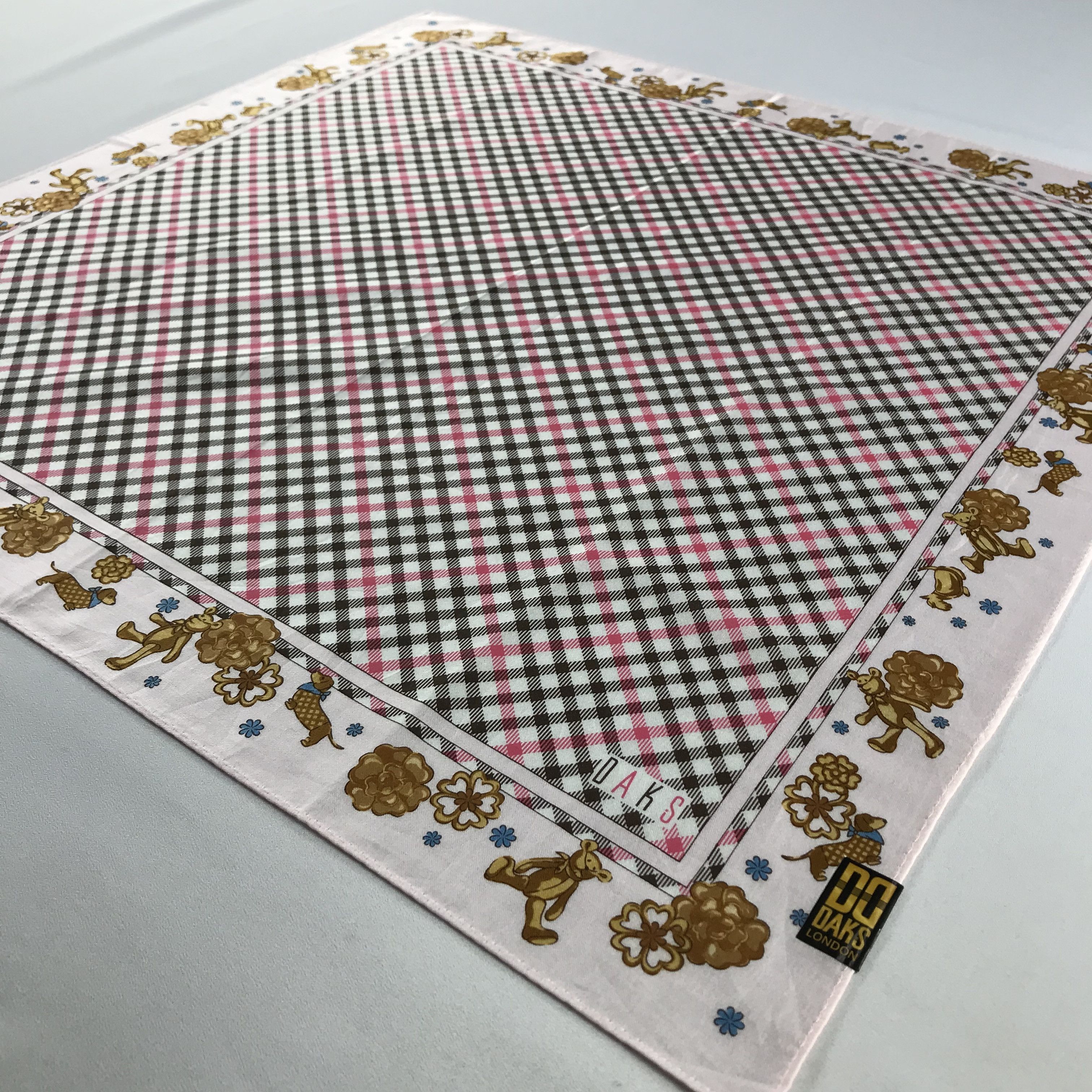 DAKS Daks London Handkerchief / Bandana / Neckerchief C557 Size ONE SIZE - 4 Thumbnail