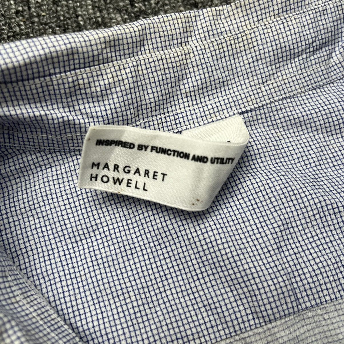 Margaret Howell MHL margaret howell plaid check longsleeve shirt button Size US L / EU 52-54 / 3 - 9 Thumbnail