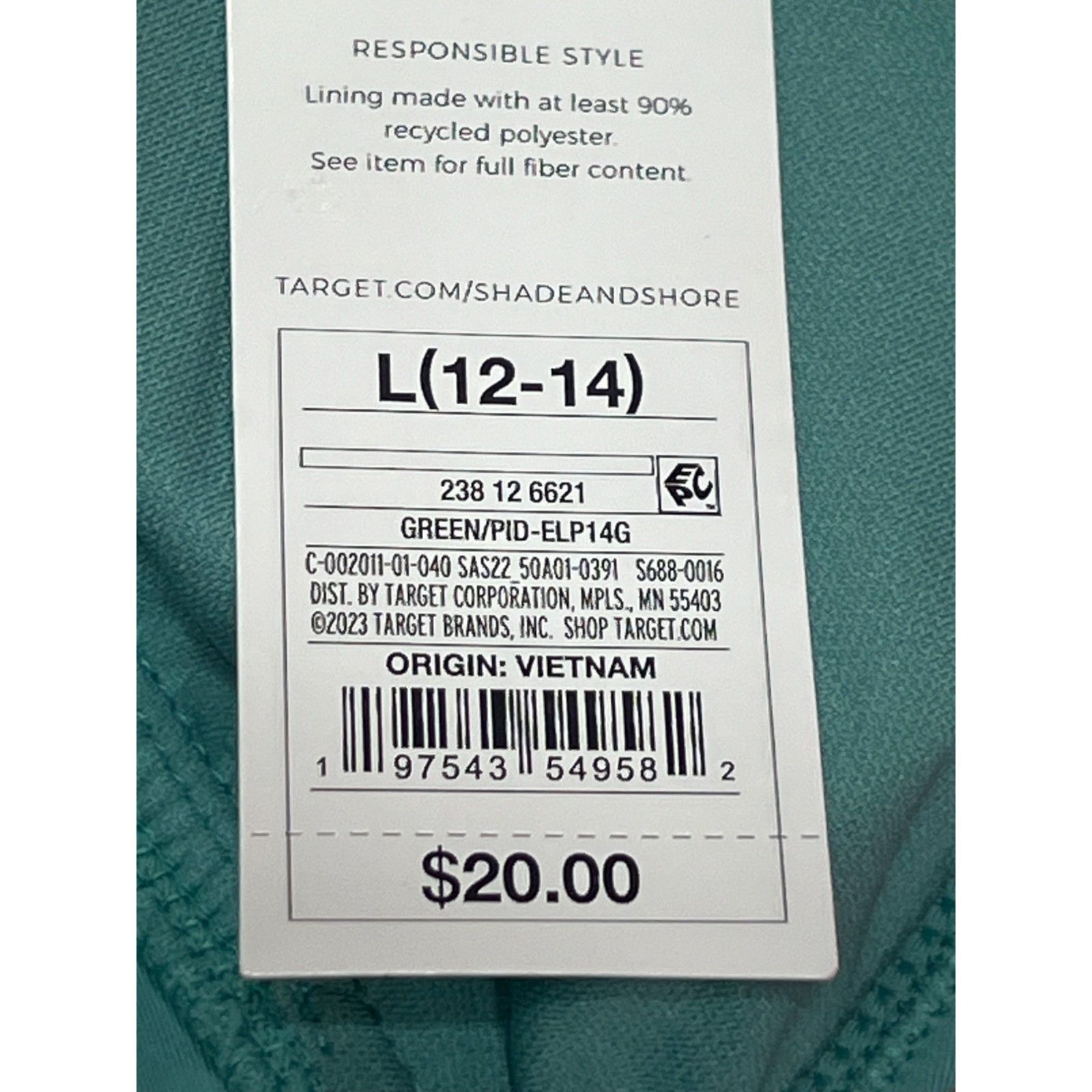 Other Shade & Shore - Women's Triangle Bralette Faux Wrap Halter B Size ONE SIZE - 4 Thumbnail