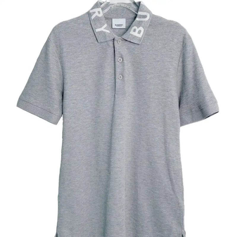 Burberry Burberry Gray Cotton Women's T-Shirt Size S Size S / US 4 / IT 40 - 1 Thumbnail