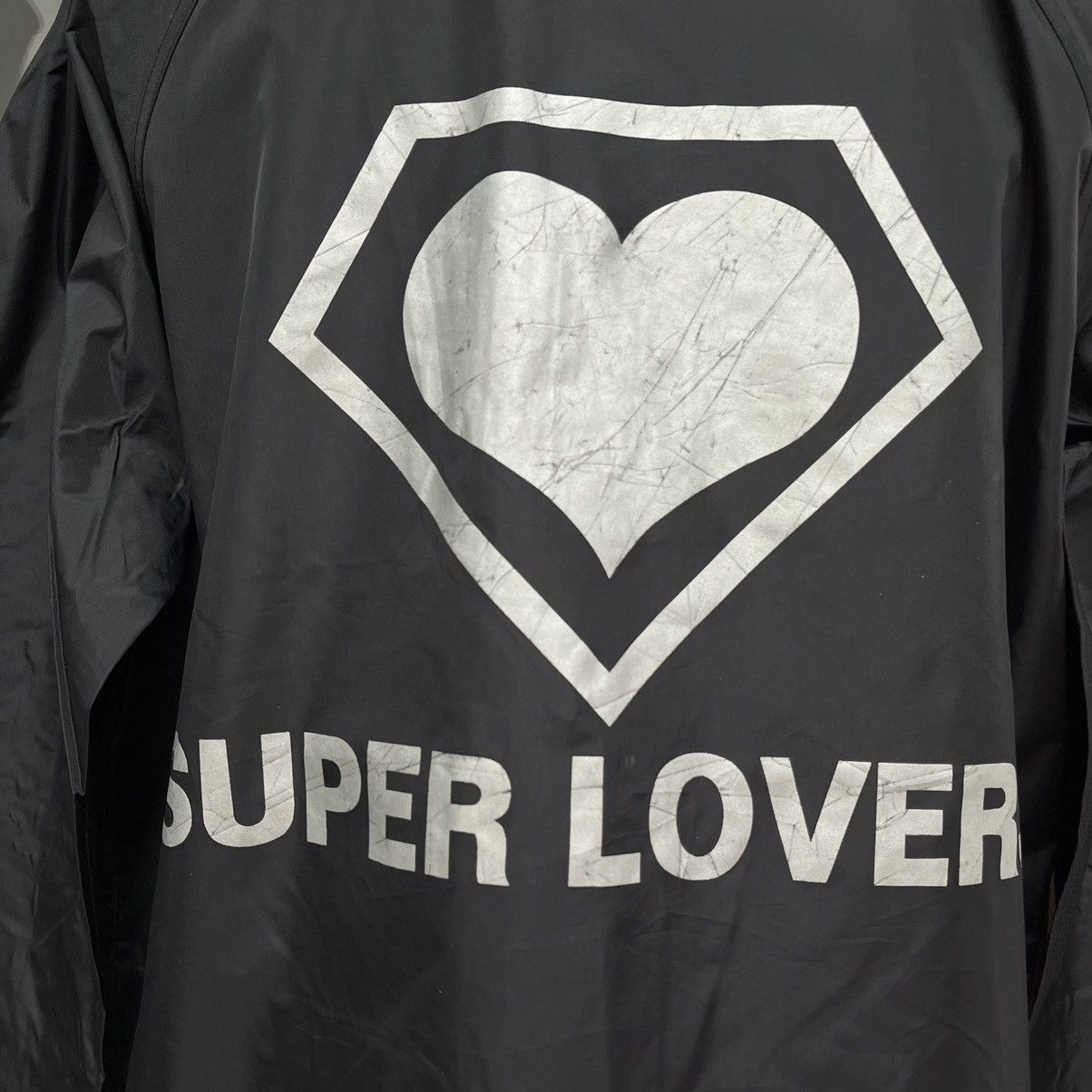 Hysteric Glamour × Japanese Brand Windbreaker Super Lover"s Rock Japan Big Logo (UNISEX) Size US L / EU 52-54 / 3 - 12 Thumbnail