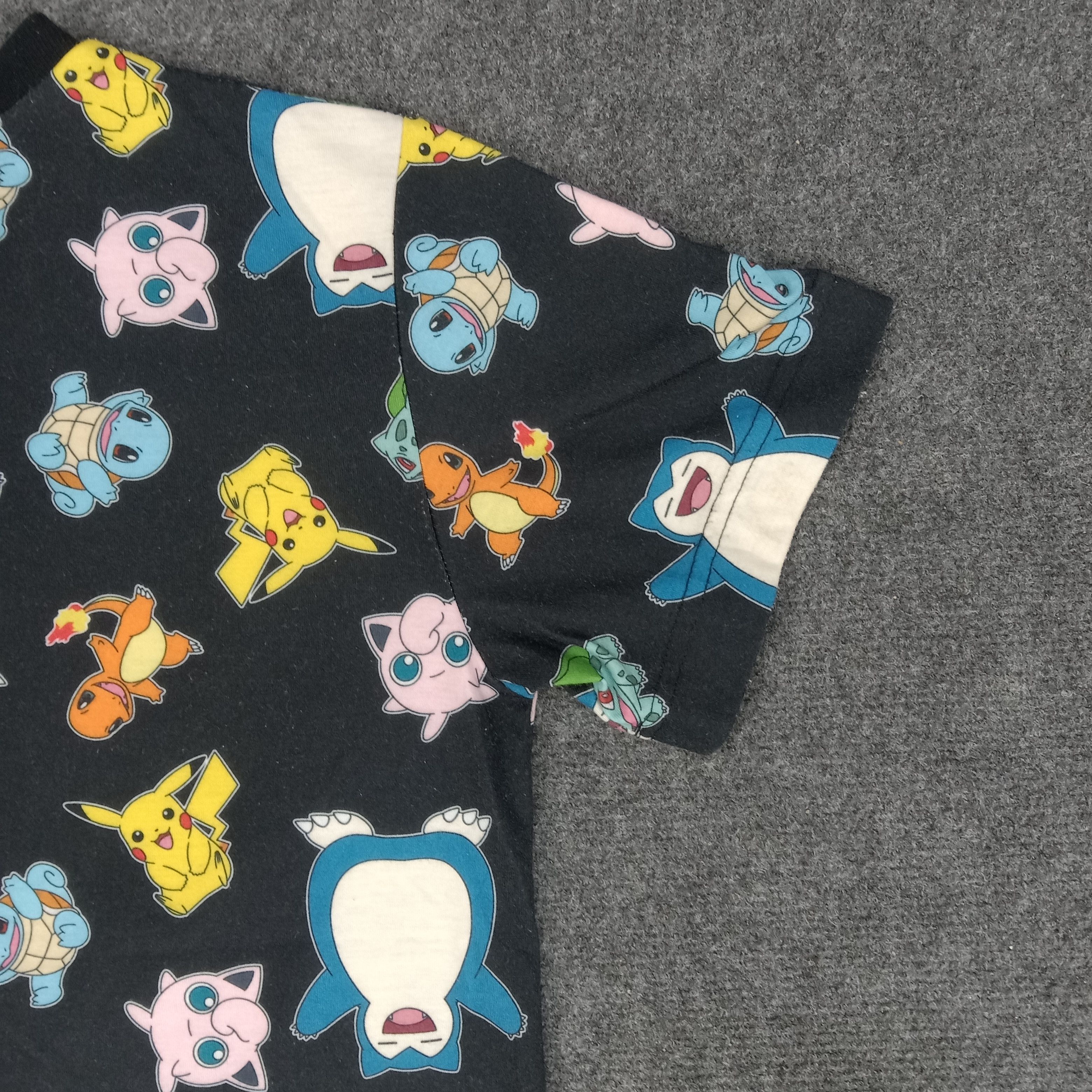 Pokemon × Vintage Pokemon American Cartoon Character Full Print Tshirt Size US M / EU 48-50 / 2 - 4 Thumbnail