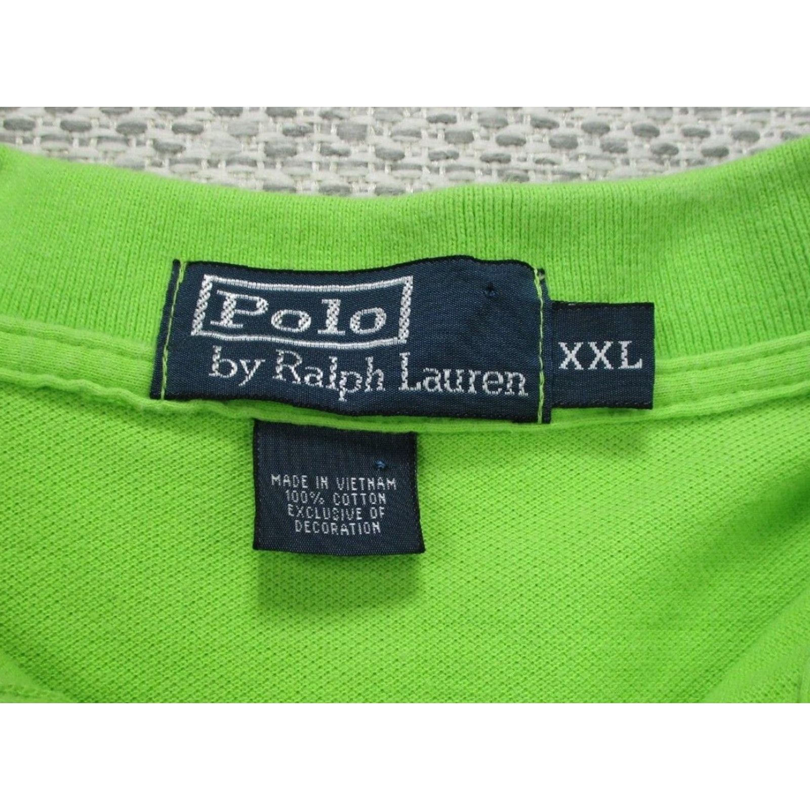 Ralph Lauren Polo Ralph Lauren Rugby Polo Shirt Mens Regular Fit 2XL Green Script Polo Shirt Size US XXL / EU 58 / 5 - 6 Thumbnail