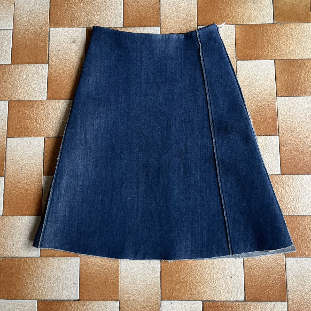 Acne Studios Acne / Ray BEAMS Asymmetrical Wrap Skirt Size 26" / US 2 / IT 38 - 4 Thumbnail