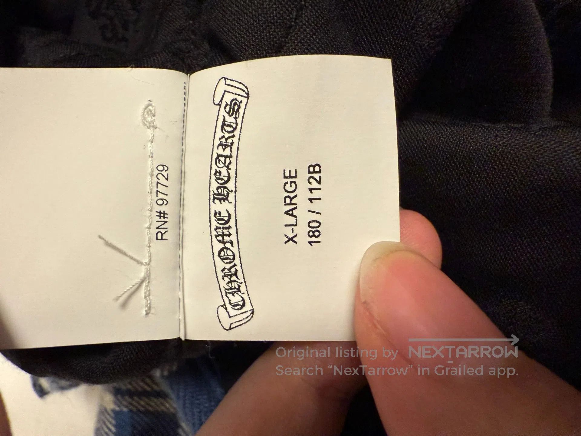 Chrome Hearts Chrome Hearts Quilted Shirt Jacket. Size US XL / EU 56 / 4 - 7 Thumbnail