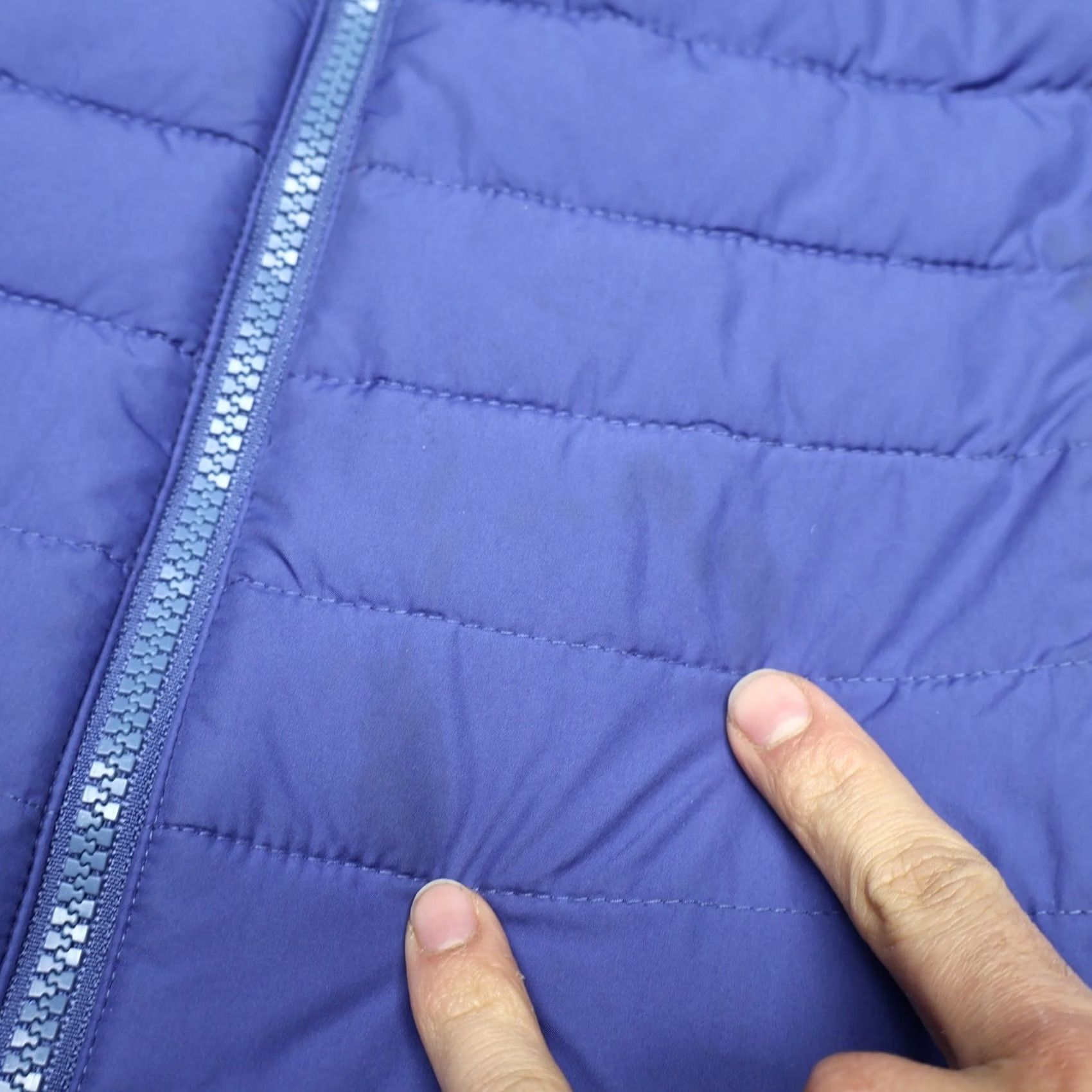 Vintage Columbia Jacket Women Large Blue White Out II Omni-Heat Insulated Quilted Puffer Jacket Size L / US 10 / IT 46 - 5 Thumbnail