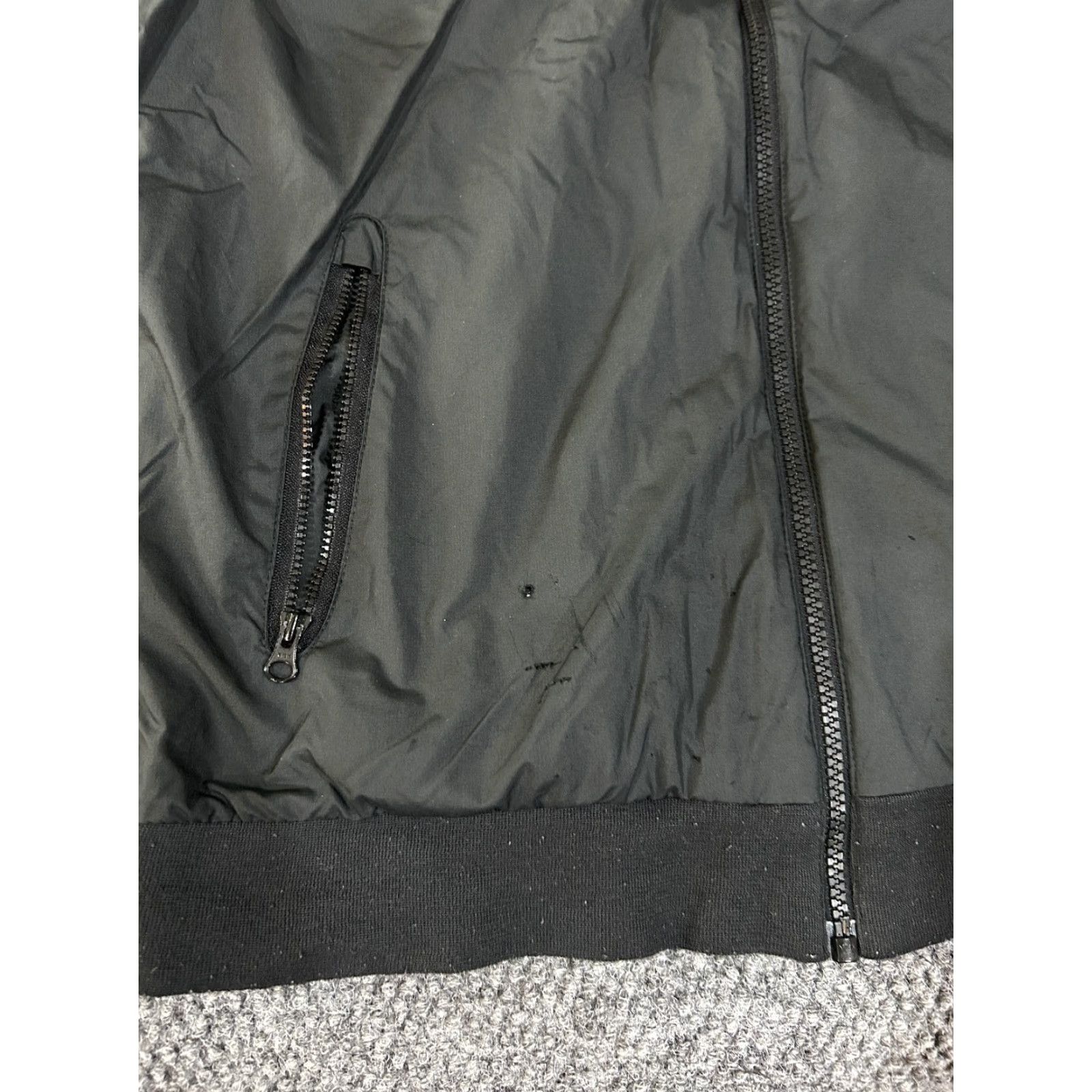 Nike Nike windbreaker jacket Mens M black lightweight hooded zip pockets Size US M / EU 48-50 / 2 - 3 Thumbnail
